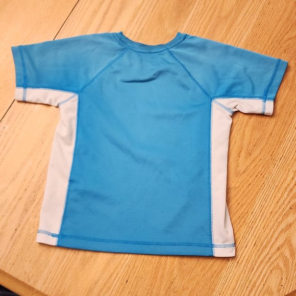 ZeroXposur "Great White Surfing" Rashguard Size 5/6 - Picture 13 of 14